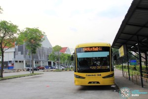 Perling Mall Bus Terminal - Passenger shelter