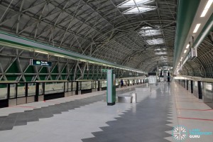 Tuas Link MRT Station - Platform level