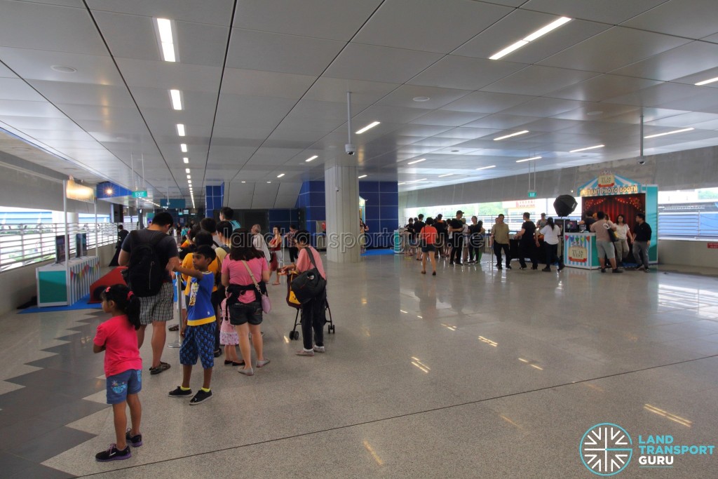 Tuas West Extension Open House - Activities at Gul Circle MRT Station
