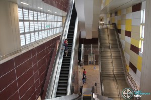 Tuas West Road MRT Station - Escalators