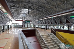 Tuas West Road MRT Station - Platform level