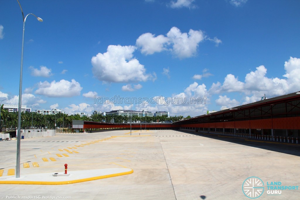 Woodlands Temporary Bus Interchange - January 2016