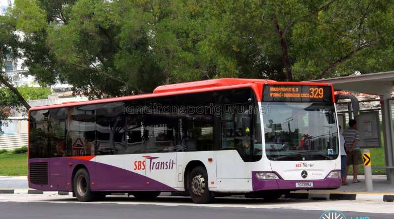 SBS Transit Mercedes-Benz Citaro (SG1098A) - Service 329