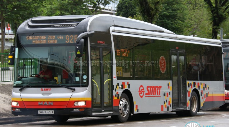 SMRT MAN A22 (SMB1529X) - Service 926