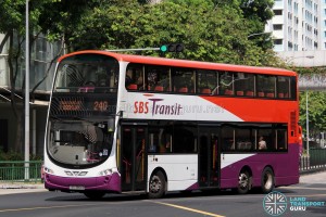 SBS Transit Volvo B9TL Wright (SBS3804D) - Service 240
