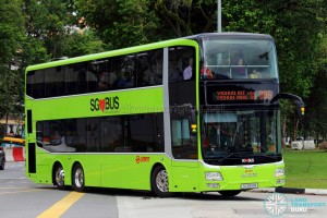 SMRT operates large numbers of MAN A95 buses as of September 2017