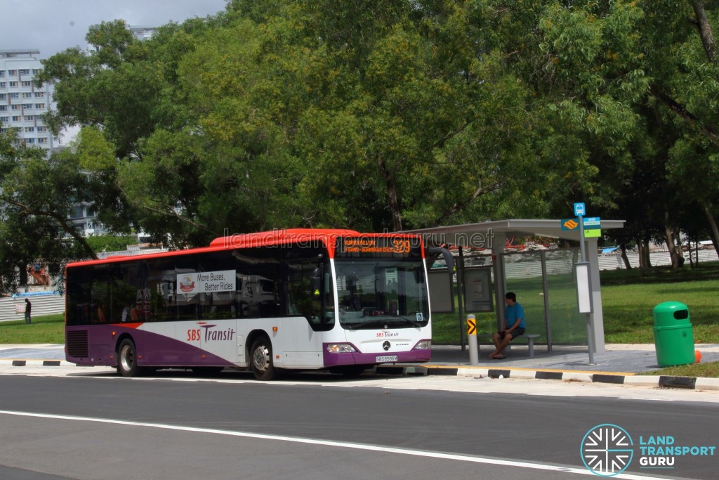 SBS Transit Mercedes-Benz Citaro (SBS6586M) - Service 329 at Buangkok Crescent