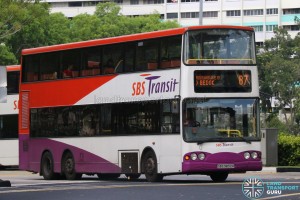 SBS Transit Volvo Super Olympian B10TL (SBS9832H) - Service 87