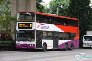 SBS Transit Volvo Super Olympian B10TL (SBS9843B) - Service 81