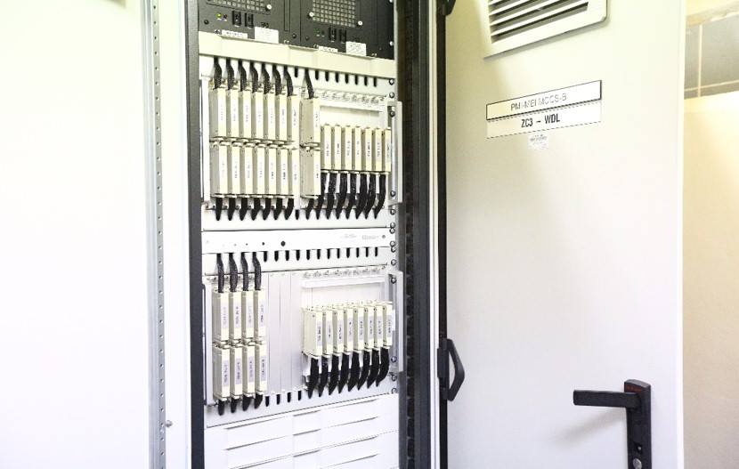 Computer-based Interlocking: A signalling cabinet containing multiple modules, offering interlocking protection as part of the Thales CBTC signalling system (Photo: LTA)