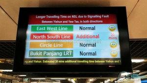 Signal fault on the NSL