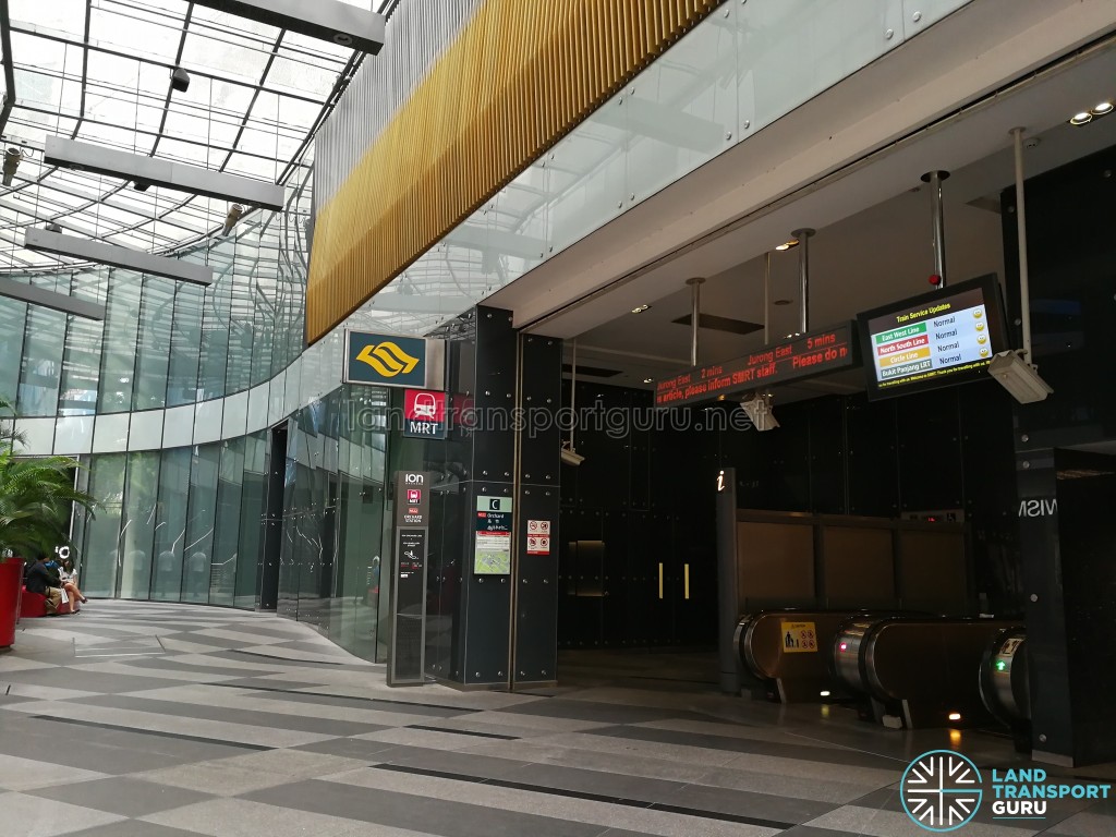Orchard MRT Station - Exit C