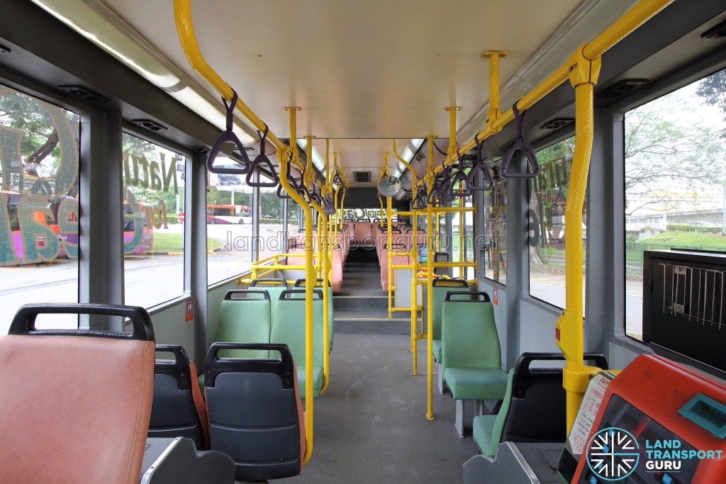 Volvo B10BLE CNG - Interior (Front to Rear)