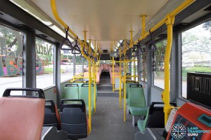 Volvo B10BLE CNG - Interior (Front to Rear)