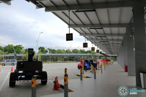 Changi Airport T4 Coach Bay