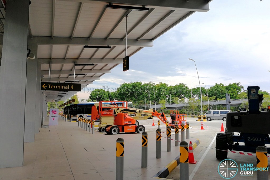 Changi Airport T4 Coach Bay
