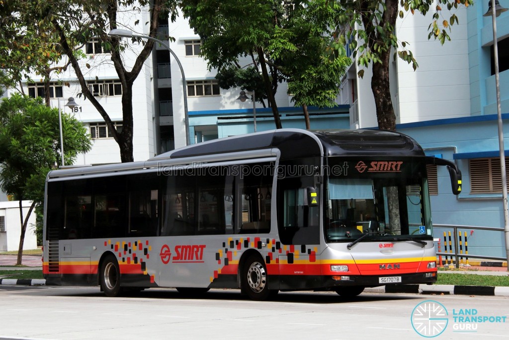 SMRT MAN NL323F (SG1707B) - SMRT Buses