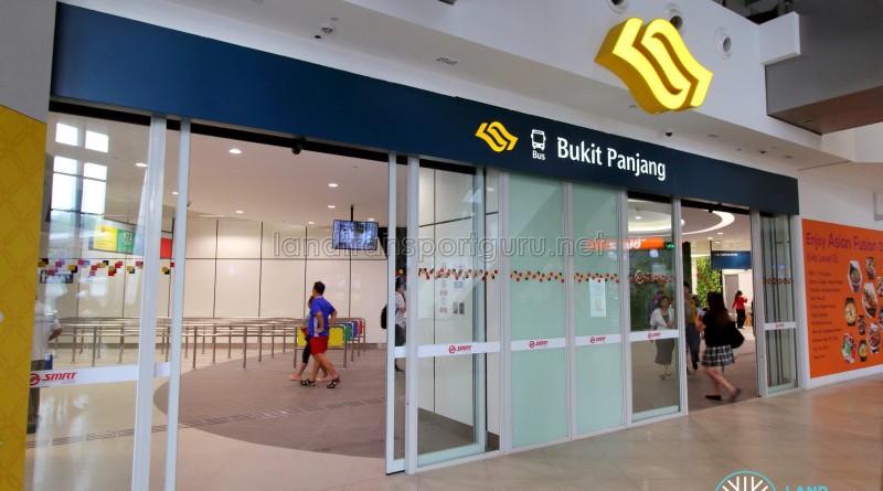 Bukit Panjang Bus Interchange - Hillion Mall entrance
