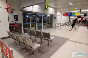 Bukit Panjang Bus Interchange - Reserve seats and Wheelchair waiting area