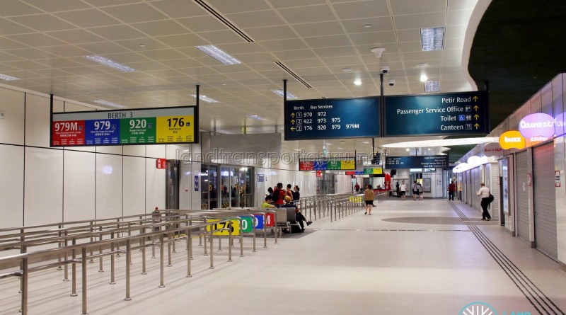 Bukit Panjang Bus Interchange - Boarding Berths