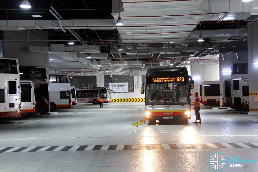 Bukit Panjang Bus Interchange - Bus Park