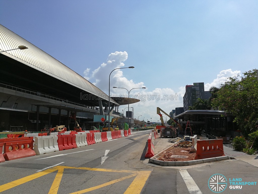 Expo MRT Station - New Bus Stops
