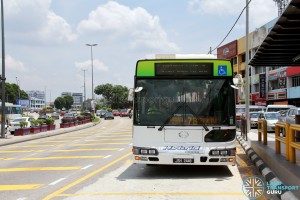 Hino Blue Ribbon City Hybrid at Senai