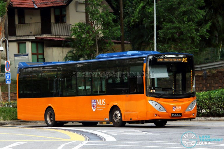 Nus Internal Shuttle Bus A1 Land Transport Guru