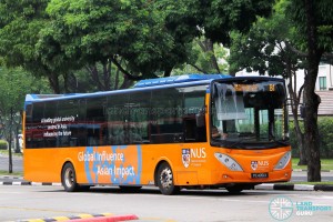 ComfortDelgro Bus Volvo B9L (PC4051X) - NUS ISB Route B1