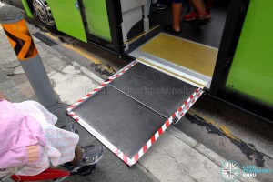 SBS Transit MAN A95 ND323F (SG5835M) - Extended Wheelchair Ramp