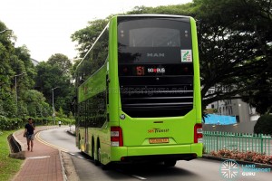 SBS Transit MAN A95 ND323F (SG5853K) - Service 151 (Rear)