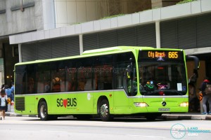 Tower Transit Mercedes-Benz Citaro (SBS6404E) - City Direct 665