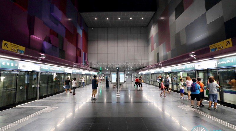 Bendemeer MRT Station - Platform level