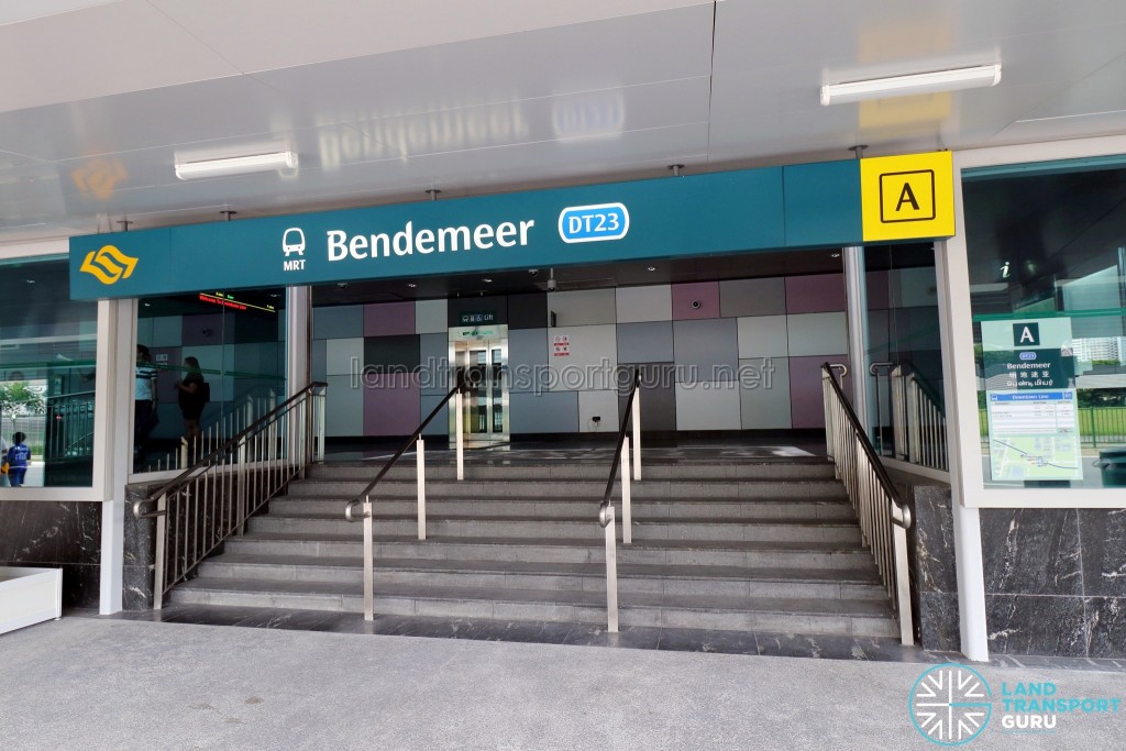 Bendemeer MRT Station - Exit A