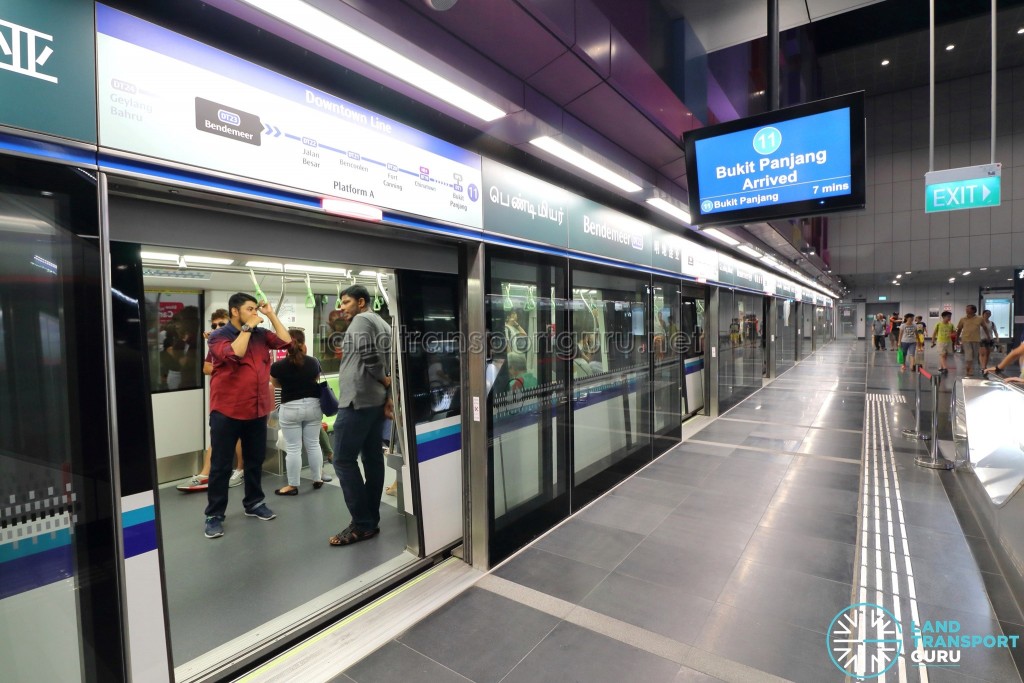 Bendemeer MRT Station - Platform A