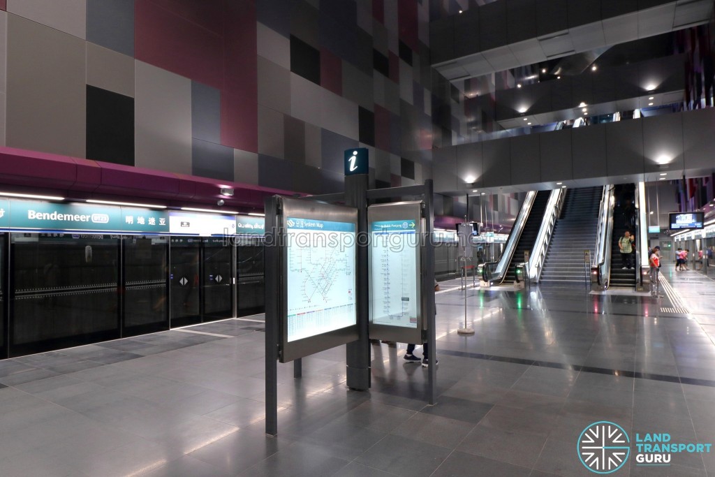 Bendemeer MRT Station - Platform Level (B4)