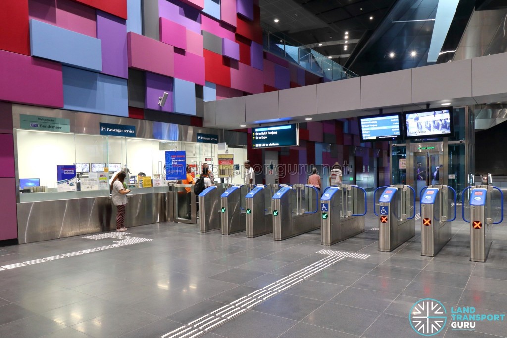 Bendemeer MRT Station - PSC & Faregates