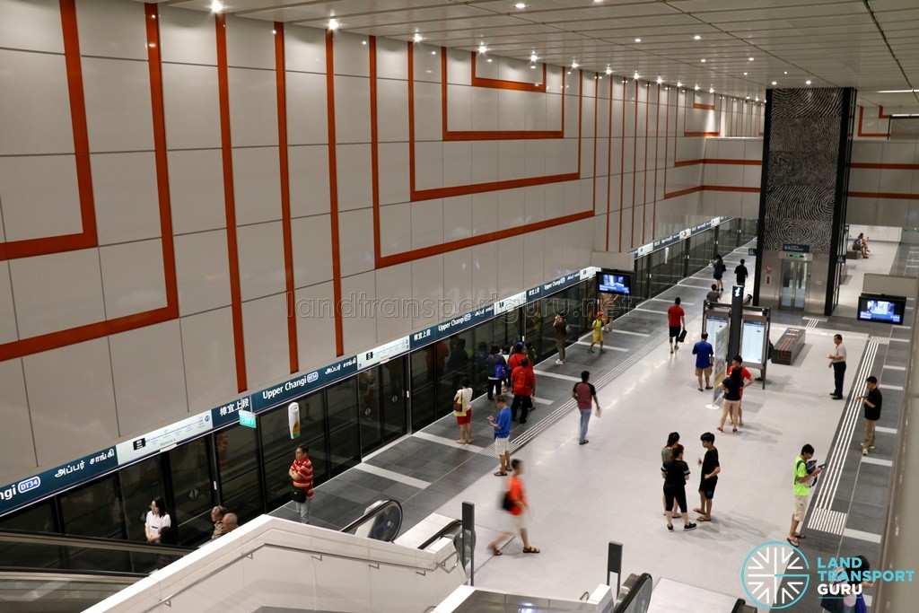 Upper Changi (DT34) - Platform