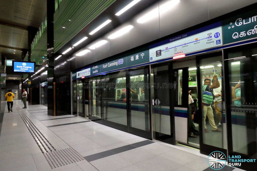 Fort Canning MRT Station - Platform A