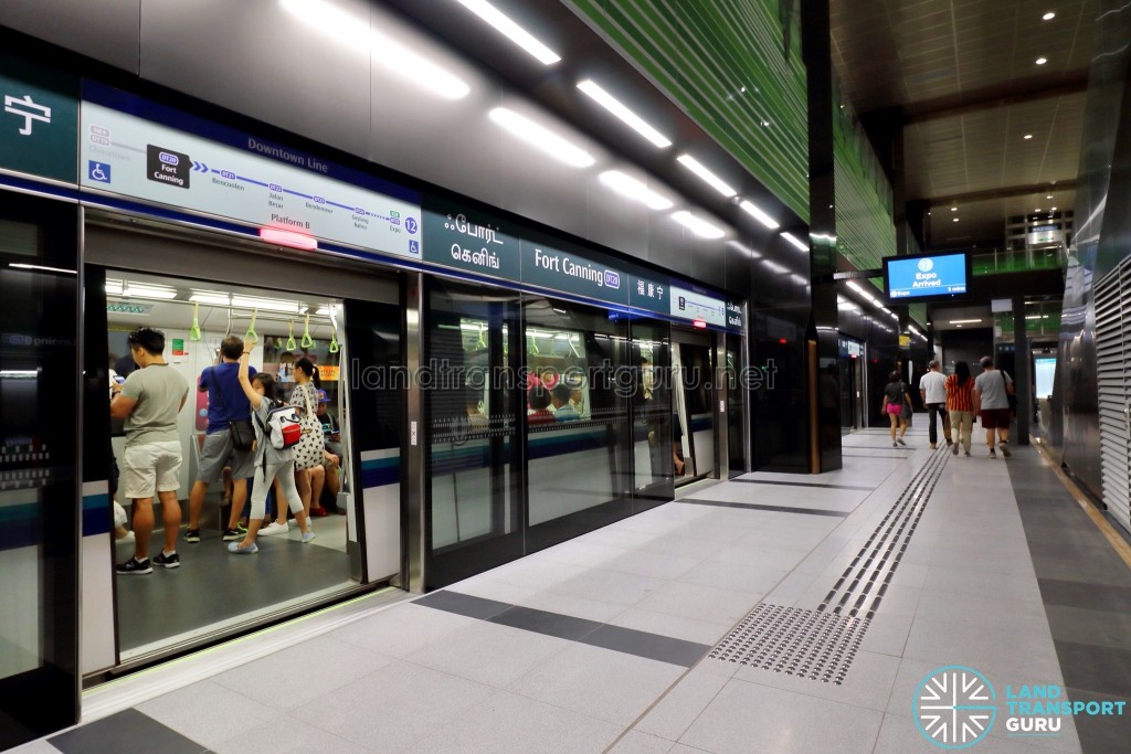 Fort Canning MRT Station - Platform B