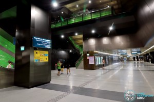 Fort Canning MRT Station - Ticket Concourse Level (B1)