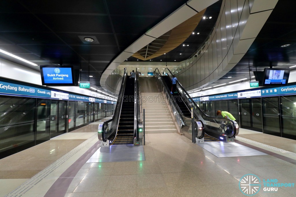 Geylang Bahru MRT Station - Platform level (B3)