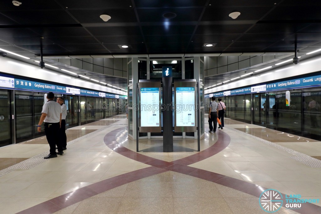 Geylang Bahru MRT Station - Platform level (B3)