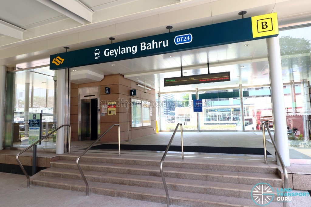 Geylang Bahru MRT Station - Exit B