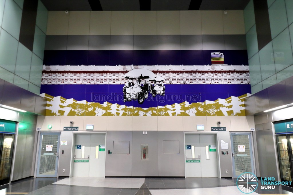 Jalan Besar MRT Station - Art In Transit 'A Kaleidoscopic World'