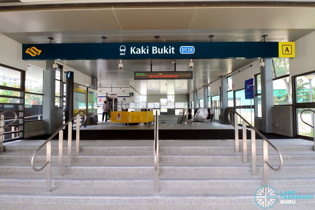 Kaki Bukit MRT Station - Exit A