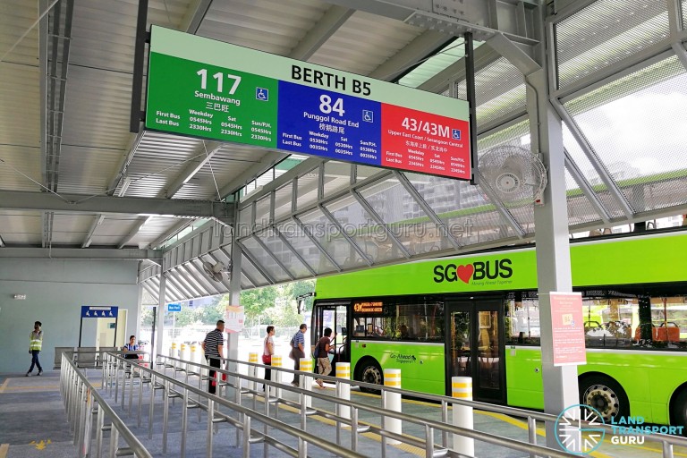 Punggol Bus Interchange Land Transport Guru