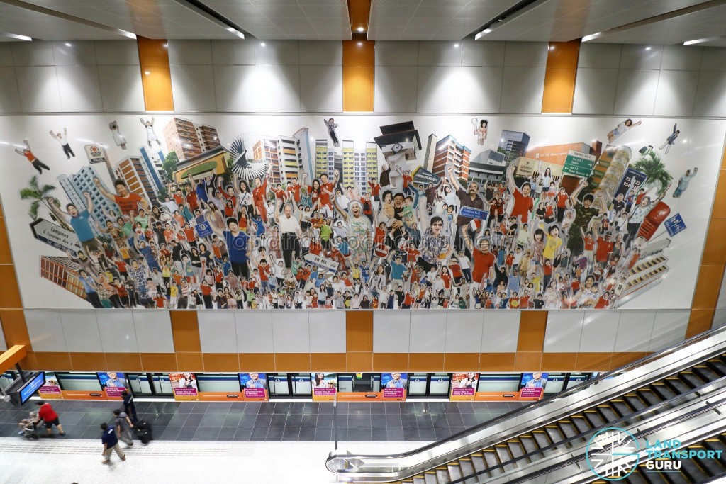 Tampines West MRT Station - Art In Transit