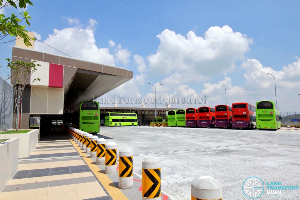 Tuas Bus Terminal - Bus Park