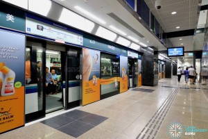 Ubi MRT Station - Platform A